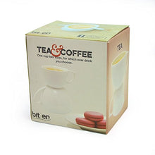 Tea & Coffee Double Cup - Two Cup Sizes For Dual Use