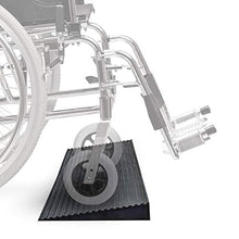 Rampa per soglie 30x200x900mm gomma piena superficie antiscivolo per sedie a rotelle e deambulatori