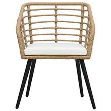 FAMIROSA Set da Bistrot 3 pz in Polyrattan Rovere-8577