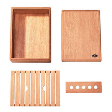 SMEJS Cedar Cigar Humidor - Portable Pine Cigar Cabinet Grande capacità a Due Cigar Humidor