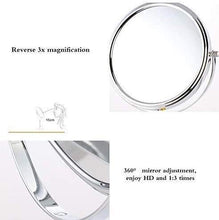Specchio Specchi da Bagno da Bagno Tavolo Trucco 360 ingranditore Girevole a 360 °