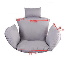 MU2827924 Cuscino Gli Amaca oscillare Piani ispessiti per Interni ed Esterni,Grigio