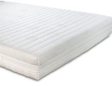 Materasso Matrimoniale Ortopedico 100% Lattice Tessuto Termo-Regolatore Outlast sfoderabile 4 lati h 22 cm 7 zone Differenziate Ergonomico e Anallergico|Relax Latex 160x195