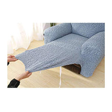 Mqing Elastico Poltrona Relax Salvadivano,Jaquard Copridivano per Poltrona per Bambini 1 2 3 Posti Divano Protector-2Posti150-200cm-H