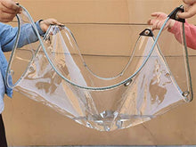 Telone Trasparente PVC 100% Impermeabile Telone, Copertura Impermeabile per Piante, La Dimensione può Essere Personalizzata (Color : Transparent, Size : 1.6x4m)
