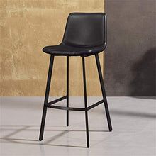 GYPPG Sgabello Bar retrò con Gamba Nera Sgabello Alto Bar Creativo Sgabello Bar Moderna