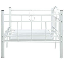 Sconosciuto Letto Divano Letto Singolo in Metallo per Materassi 90 x 200, Struttura Letto per Adulti Bambini Camera da Letto [EU Stock]