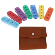 Borsa portaoggetti portatile Scatola porta medicinali, organizer per medicinali, per donna uomo