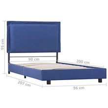 FAMIROSA Giroletto Blu in Tessuto 90x200 cm-0991