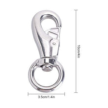YARNOW 1PC Amache Gancio Girevole Sedia a Dondolo Gancio Girevole A Scatto per Amache Sedie Letti Cestini Campeggio