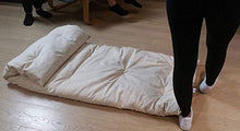 FutonItaly a Futon Arrotolato con Sacca 80 x 200 x 8 (Ecrù)