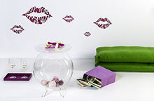 Iplex Design Bollino Tavolino/Comodino Contenitore, Plexiglass/PMMA, Bianco/Trasparente