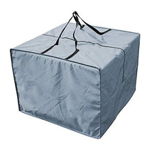 XZMAN Borsa Portaoggetti per Mobili da Giardino, 210D Borsa Portaoggetti per Cuscino per Mobili Borsa per Mobili Custodia Impermeabile Custodia Protettiva per Esterni con Cerniera, 81 × 81 × 61 cm