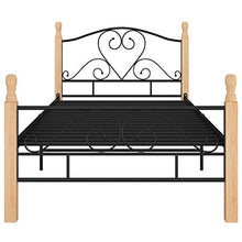 SKM Giroletto Nero in Metallo 90x200 cm (16.8kg)