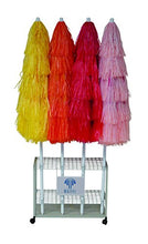 Maffei Art 6 Kenia, ombrellone Rotondo Diametro cm 200, ricoperto con Rafia, Made in Italy.