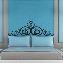 T-MK891 - Adesivi per testiera del letto, 57 x 180 cm, colore: Nero