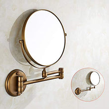 Mirror Specchio Bagno, Specchio Pieghevole, Specchio a Parete, Specchio cosmetico, Specchio cosmetico, Specchio HD, Specchio bifacciale
