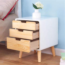 XUSHEN-HU Nordic Comodino Moderno Semplice Mini Semplice Comodino in Legno massello Camera da Comodino Piccolo Mobile ad Angolo