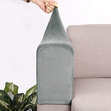 VOSAREA 2 Pezzi Divano Bracciolo Copertura Universale Bracciolo Protezione Elastica Divano Braccio Slipcovers Mobili Reclinabile Divano di Stoffa per La Casa Ufficio