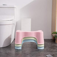 cdhgsh Bagno Squatty Vasino WC Sgabello Bambini Donna Incinta Sedile WC Poggiapiedi Squatty Vasino Azzurro