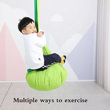 VDSOIUTYHFV Amaca da Appendere per Bambini, Sedia a Dondolo per Bambini, per Interni ed Esterni, carico Massimo 80 kg