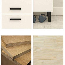 Comodino LHY- Comodino a forma di comodino, semplice e resistente e pratico (dimensioni: 48 x 39 x 45 cm), Legno, 48×39×45cm