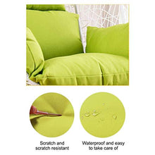 SEN-qiaolu Cuscino per Sedia A Sdraio in Rattan in Vimini Cuscino per Sedia A Dondolo Cuscino per Sedia A Forma di Uovo Addensato Cuscino per Sedia A Sdraio Sospeso Antiscivolo E Lavabile