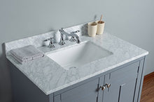 Rubeza - Vanità da bagno in pergamo, 900 mm, in marmo italiano