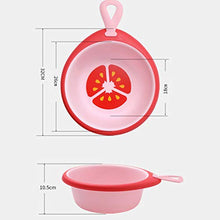 TOYANDONA Lavabo per Bambini Lavabo per Bambini con Patten di Pomodori Cartone Animato E Manico Appeso per Cucina di Casa da Viaggio All'aperto