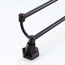 MGWA Retro Black Bold Rounded Corners Copper Drill Hole Bagno Home Hotel Bagno Rack/Mensola/portasciugamani