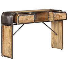 FAMIROSA Credenza 120x30x75 cm in Legno Massello di Mango