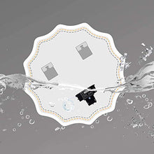 FYHpet Specchio da Bagno con lampadari a Forma di Fiore, Interruttore tattile, dimmerabile, Specchio a LED, Grande Specchio cosmetico, Bagno, Soggiorno
