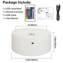 CooPark 3D Unicorn Lights Fairy Illusion Lampada 16 colori e telecomando Luce notturna a LED Ottica LED Tavolo da scrivania Comodino Comodino Regali Giocattoli Ragazze Ragazzo Bambini