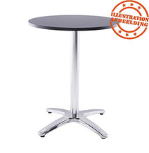 Alterego – Vassoio di tavolo 'Ringo' rotondo diametro 70 cm Nero