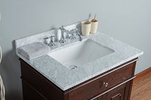 RUBEZA 750mm Didim Bagno Vanity, Bianco Marmo Italiano Carrara Top