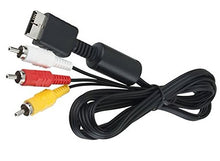 SaySure - 1PcsTransfer Cable 6Ft Audio Video AV to RCA for Playstation