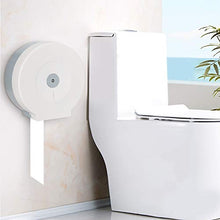 Tarente Bagno WC Supporto del tovagliolo di Carta Rotonda Supporto di plastica Bianco tovagliolo del Tessuto
