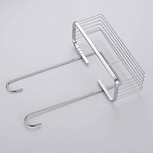 Bathroom shelf Portaoggetti per Doccia in Acciaio Inox Cestino per Doccia Sospeso Senza Trapano Accessori per Valvola Miscelatore per Doccia da Bagno Superficie Cromata Ripiano per Doccia
