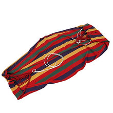 Cuasting - Amaca in tela, 190 cm x 80 cm, resistente, confortevole e resistente, 120 kg, colore: Rosso