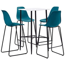 Set da Bar 5 pz in Plastica Turchese