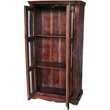 Etnicart - Armadio indiano con grate-82x165x35- - Mobili etnici