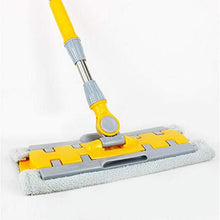 WAMSY Mop Mop per Uso Domestico/Maniglia Sospesa/Ruotabile/Materiali Ecologici/Asta Telescopica in Acciaio Inossidabile