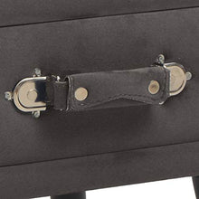 Festnight Comodino Camera da Letto, Comodino in Velluto Grigio 40x35x40 cm