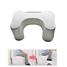 Sgabello per WC – 21 cm – Sgabello da bagno, sgabello per WC, pieghevole, salvaspazio