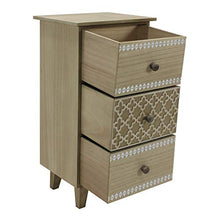 Rebecca Mobili Comodino, Legno, 56,5 x 30 x 25 cm