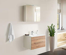 Set di mobili da bagno SANTINI 75 (2 pezzi) rovere chiaro