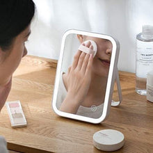 Specchio per il Trucco Illuminato per Viaggi d'Ingrandimento 3 X ingrandimento LED Vanity
