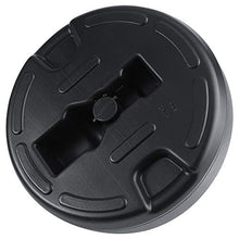 Supporto per ombrellone rotondo in plastica per giardino, terrazza e balcone.