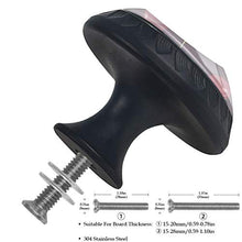Ciliegia 4 PCS Pomelli per Porta, Pomolo per Mobile, Pomelli per Mobili con Viti, Maniglia per Armadietto, Pomelli per Porta, Pomelli per Cassetti per Porta, Armadio, Cassetto e Credenza