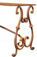 Biscottini Base in Ferro Pieno Rettangolare L207xPR70xH74 CM